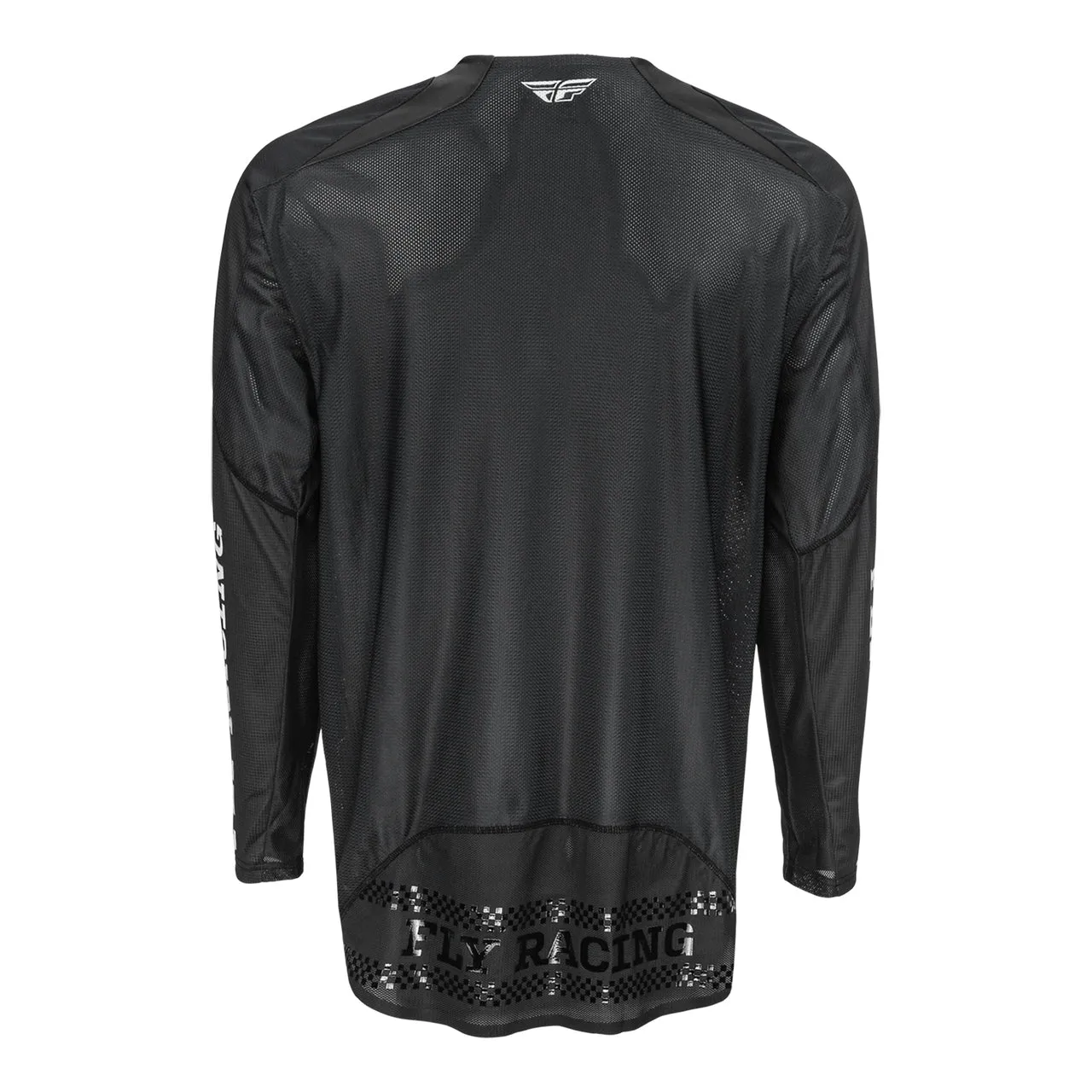 Fly Racing 2022 Evolution DST Adult Motocross Jersey (Black/White)