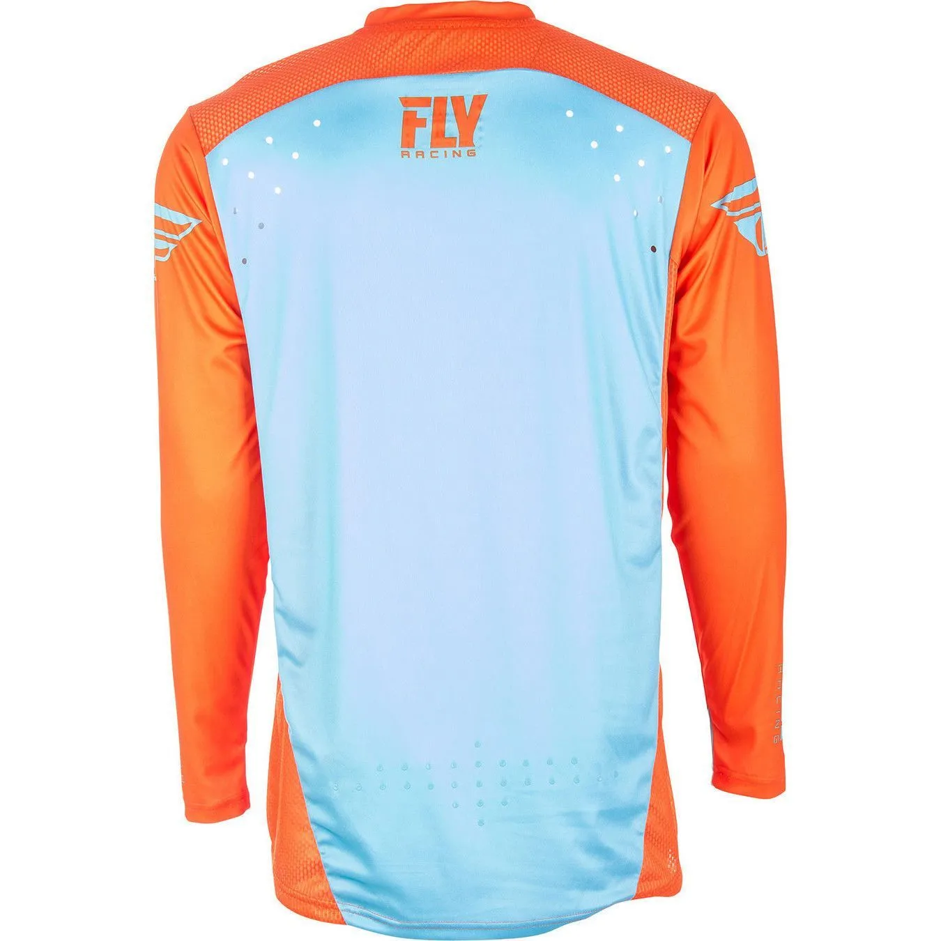 Fly Racing Lite Hydrogen Men's Orange/Blue Motocross Jersey