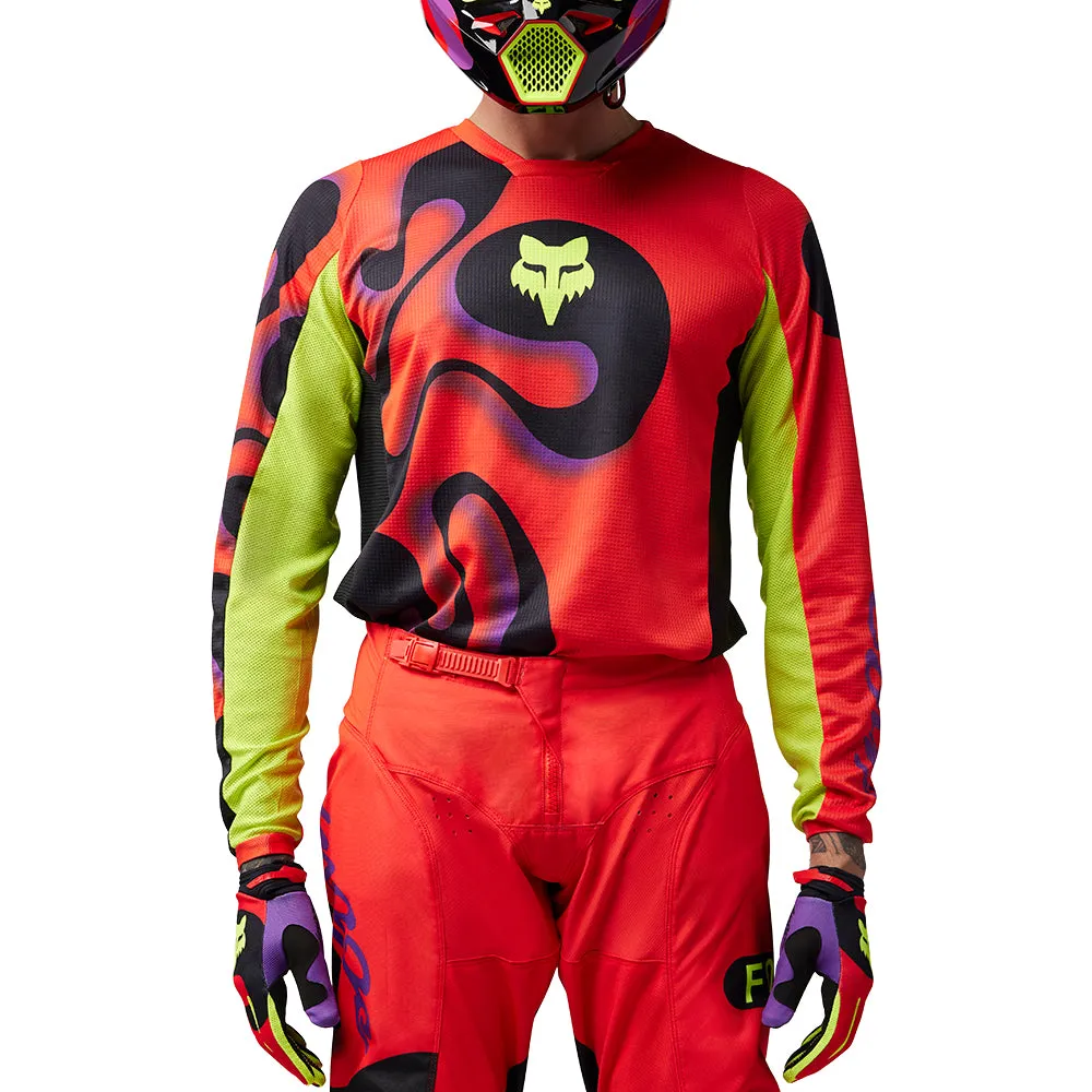 FOX 180 EMOTION JERSEY [FLO RED]