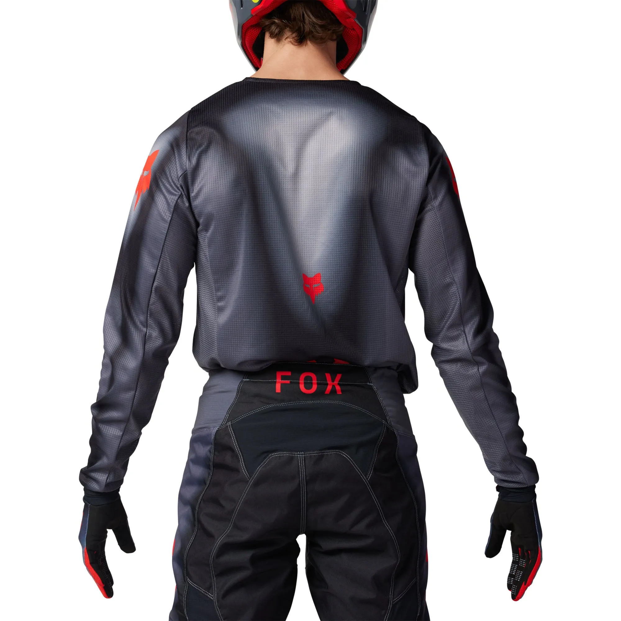Fox Racing 180 Interfere Offroad Jersey Grey/Red