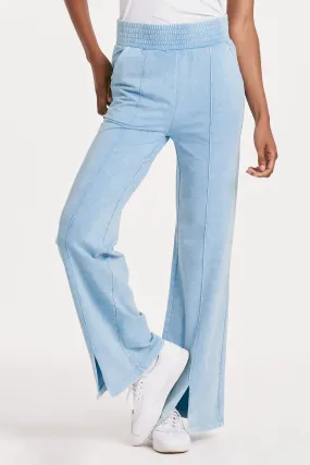FRANCINE SWEATPANT DUSTY BLUE VINTAGE WASHED