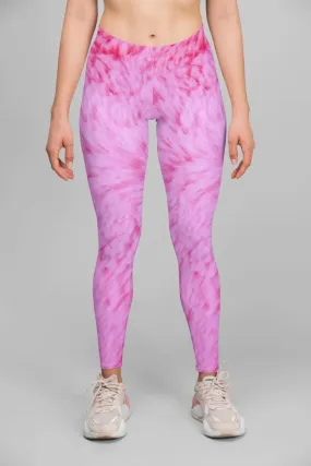 Fremryrron Ultra-Breathable Pink Compression Leggings