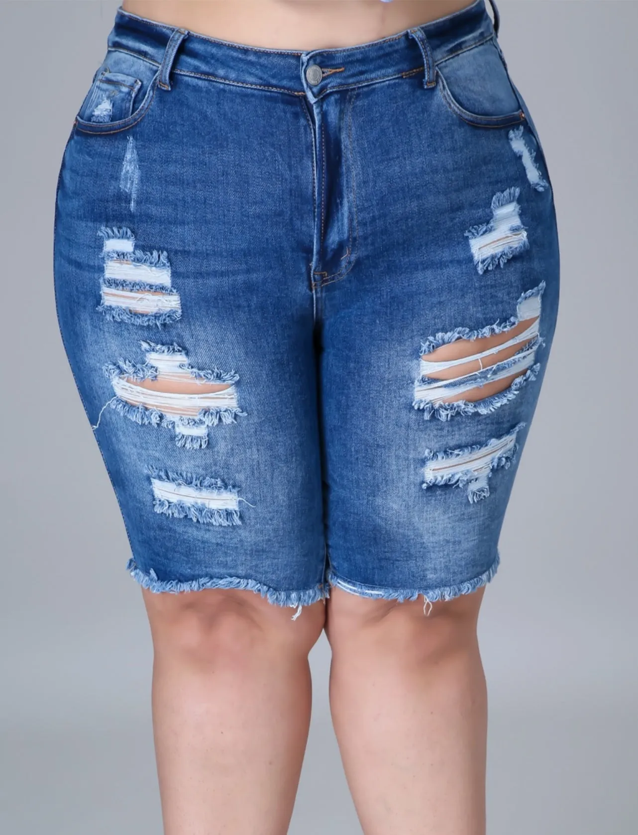 Get A Grip Plus Size Shorts