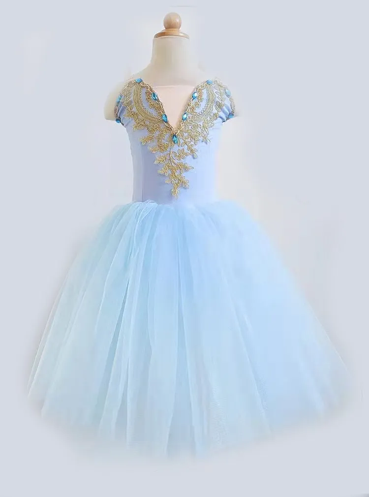 Girls Ballet Tutu Dress Leotard Dresses Princess Ballerina Dance Costume