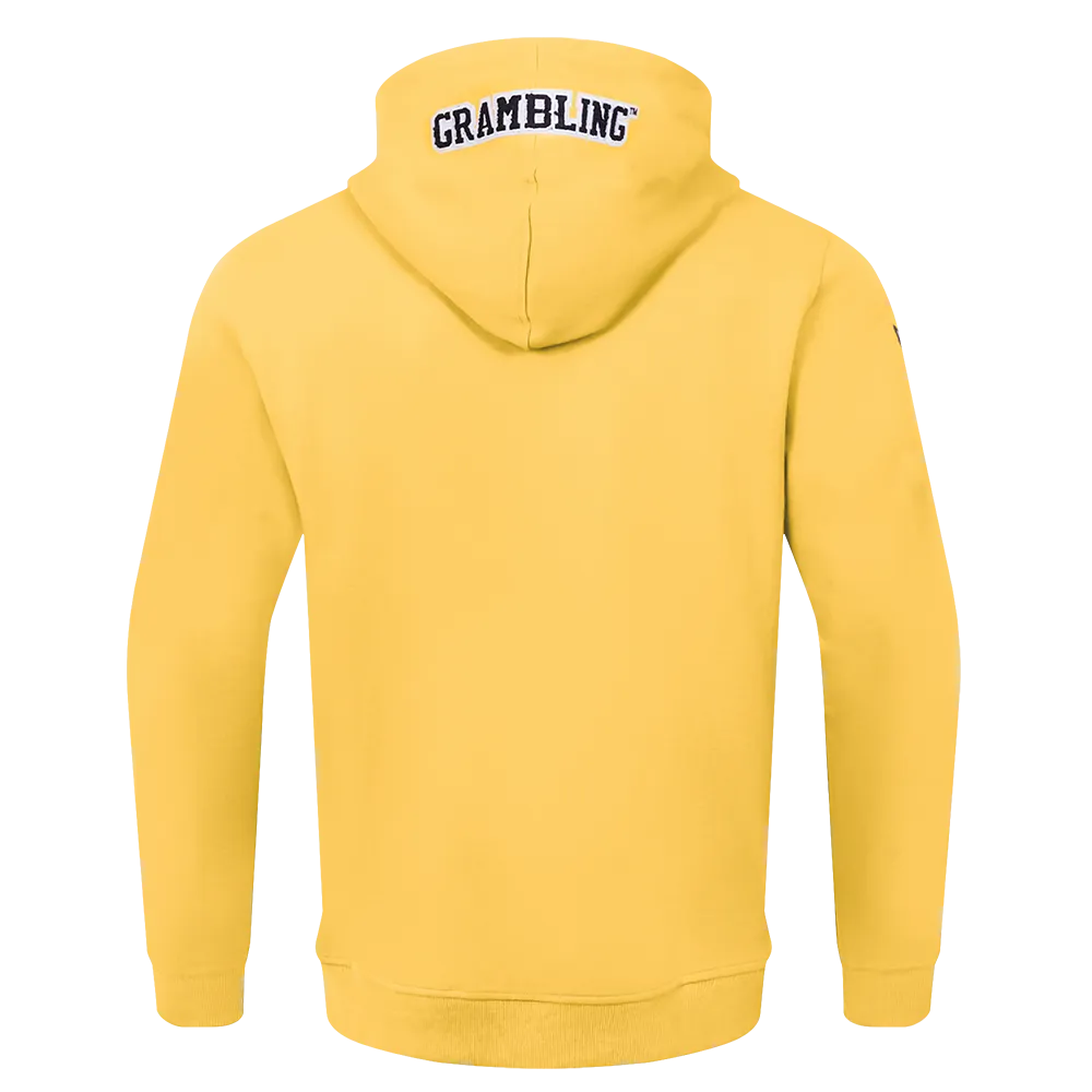 GRAMBLING STATE UNIVERSITY CLASSIC MEN'S FZ PO HOODIE (YELLOW)
