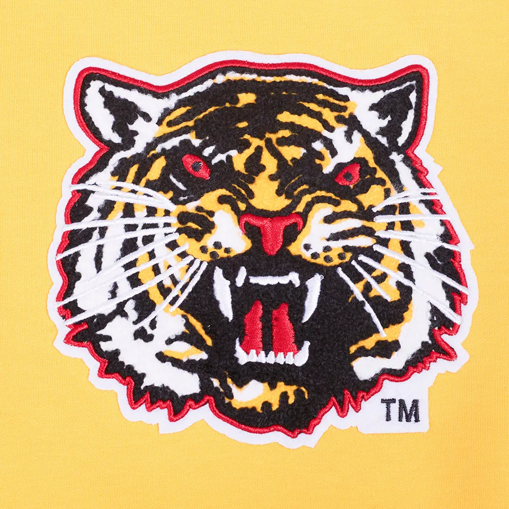 GRAMBLING STATE UNIVERSITY CLASSIC MEN'S FZ PO HOODIE (YELLOW)