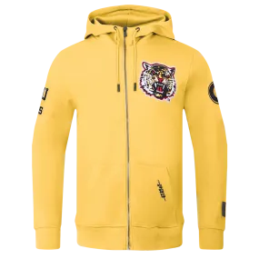 GRAMBLING STATE UNIVERSITY CLASSIC MEN'S FZ PO HOODIE (YELLOW)