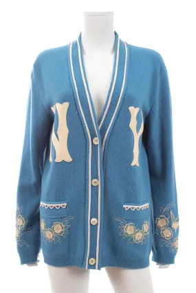 Gucci   New York Yankees Embroidered Wool Cardigan - Limited Edition