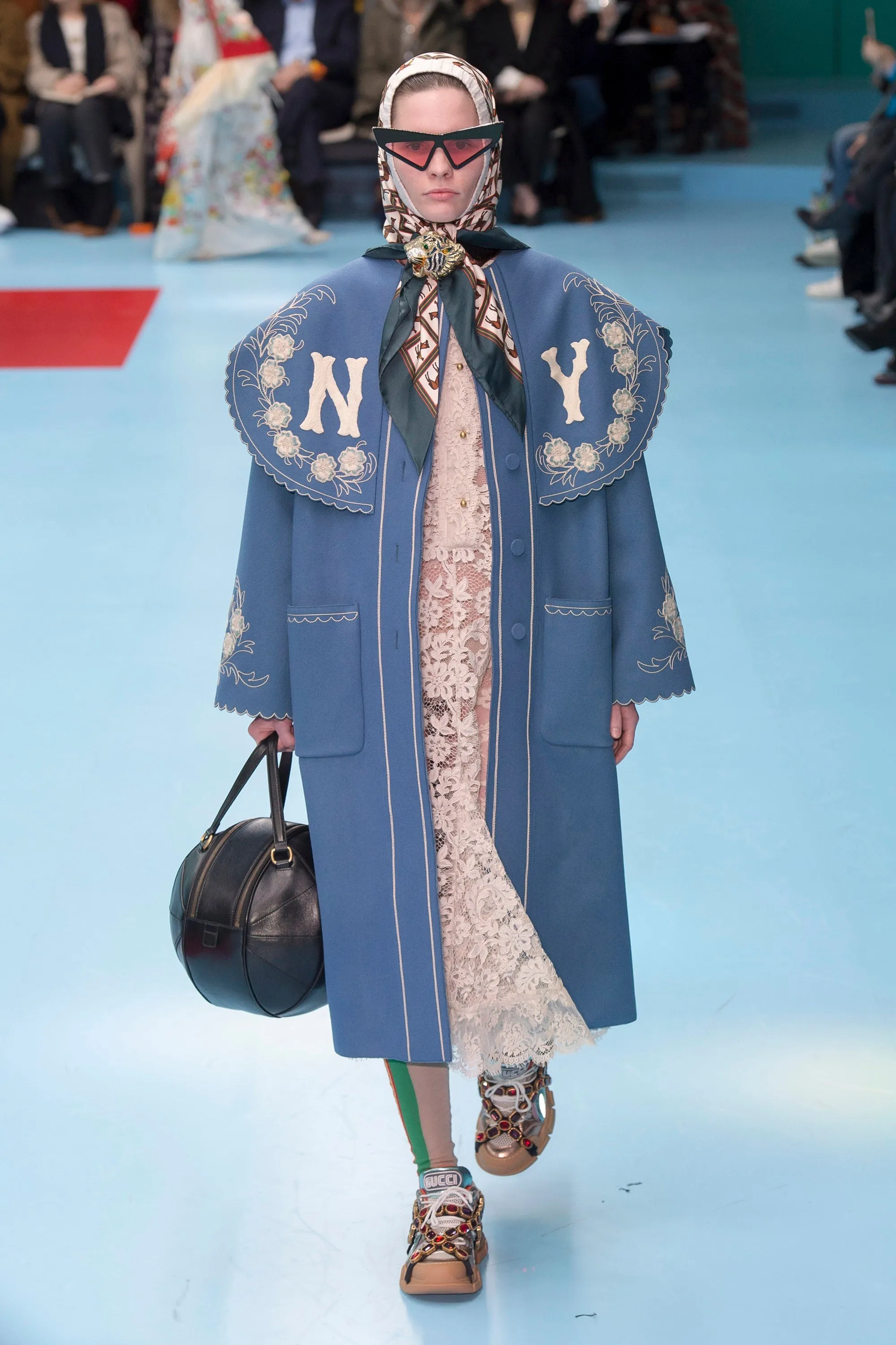 Gucci   New York Yankees Embroidered Wool Cardigan - Limited Edition