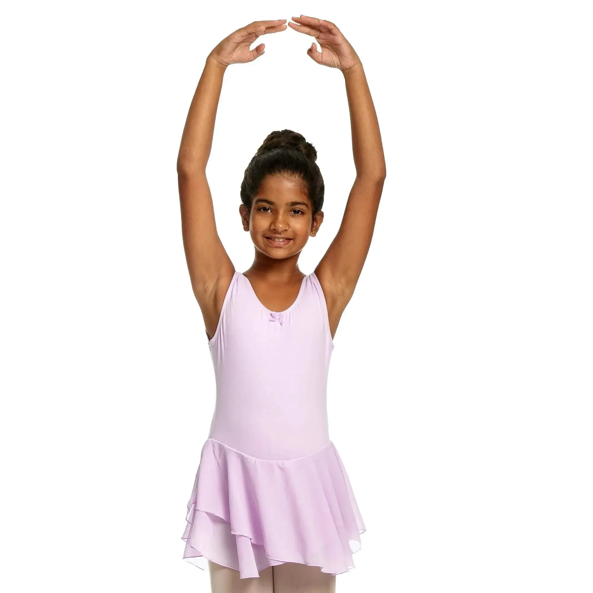 Halo Chiffon leotard dress