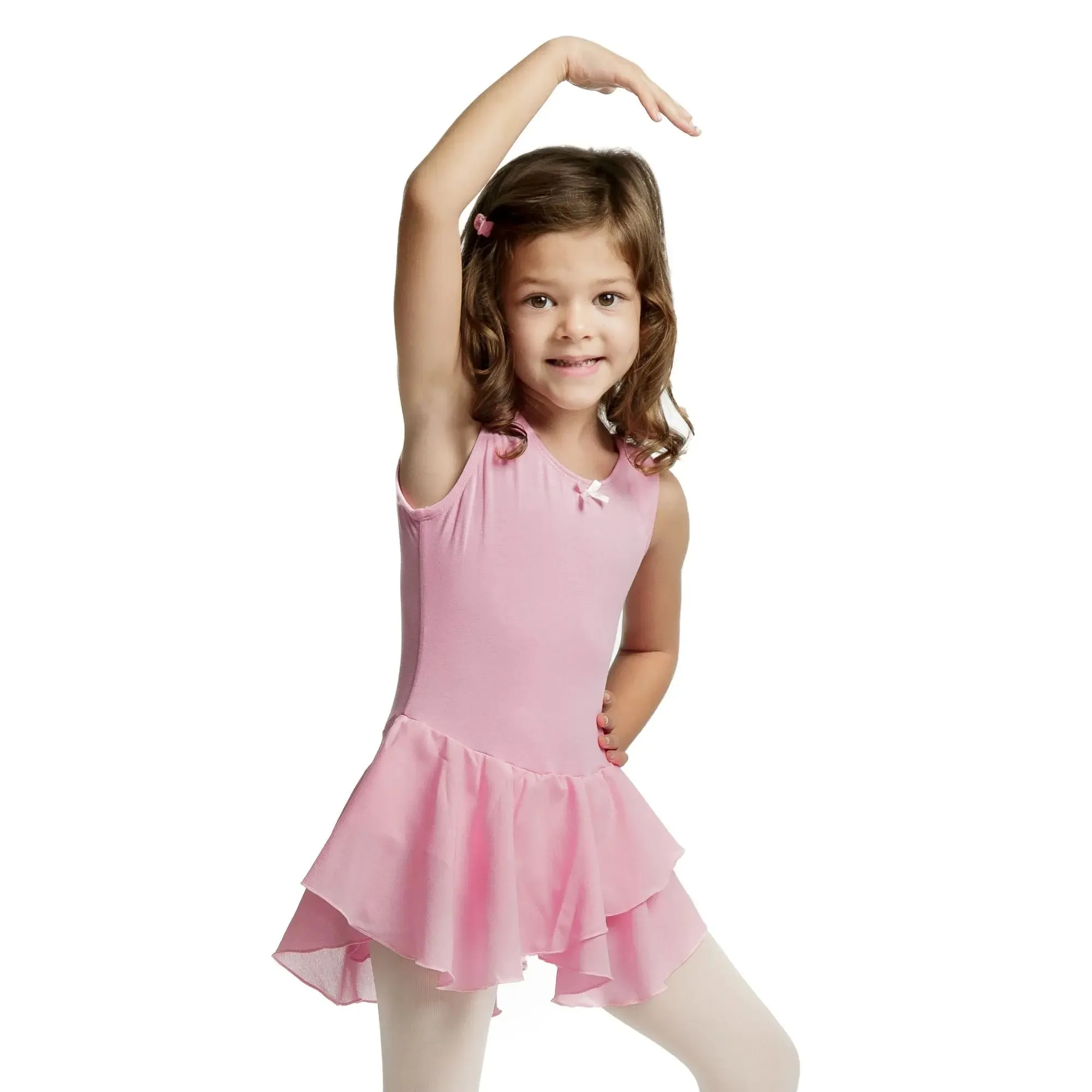 Halo Chiffon leotard dress