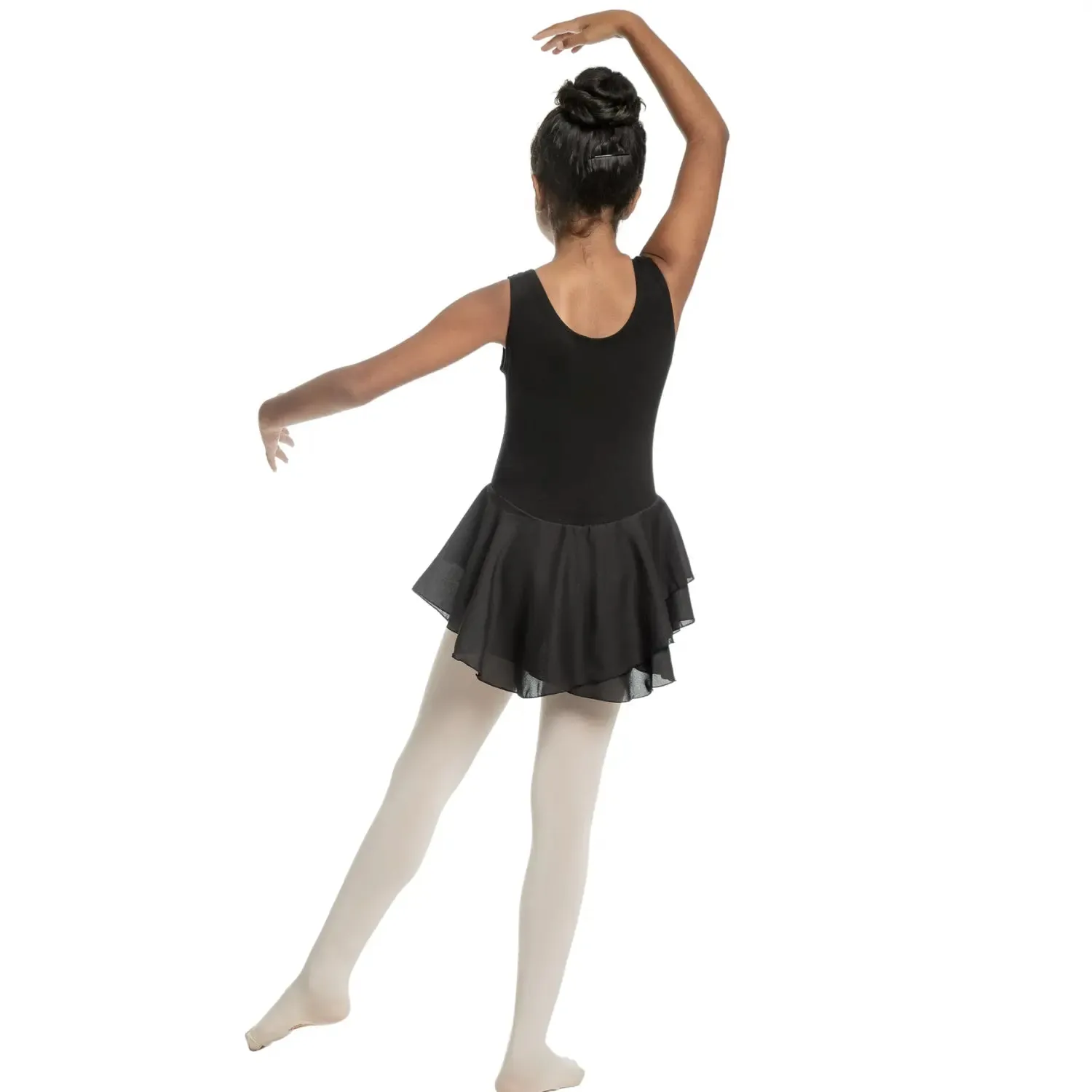 Halo Chiffon leotard dress
