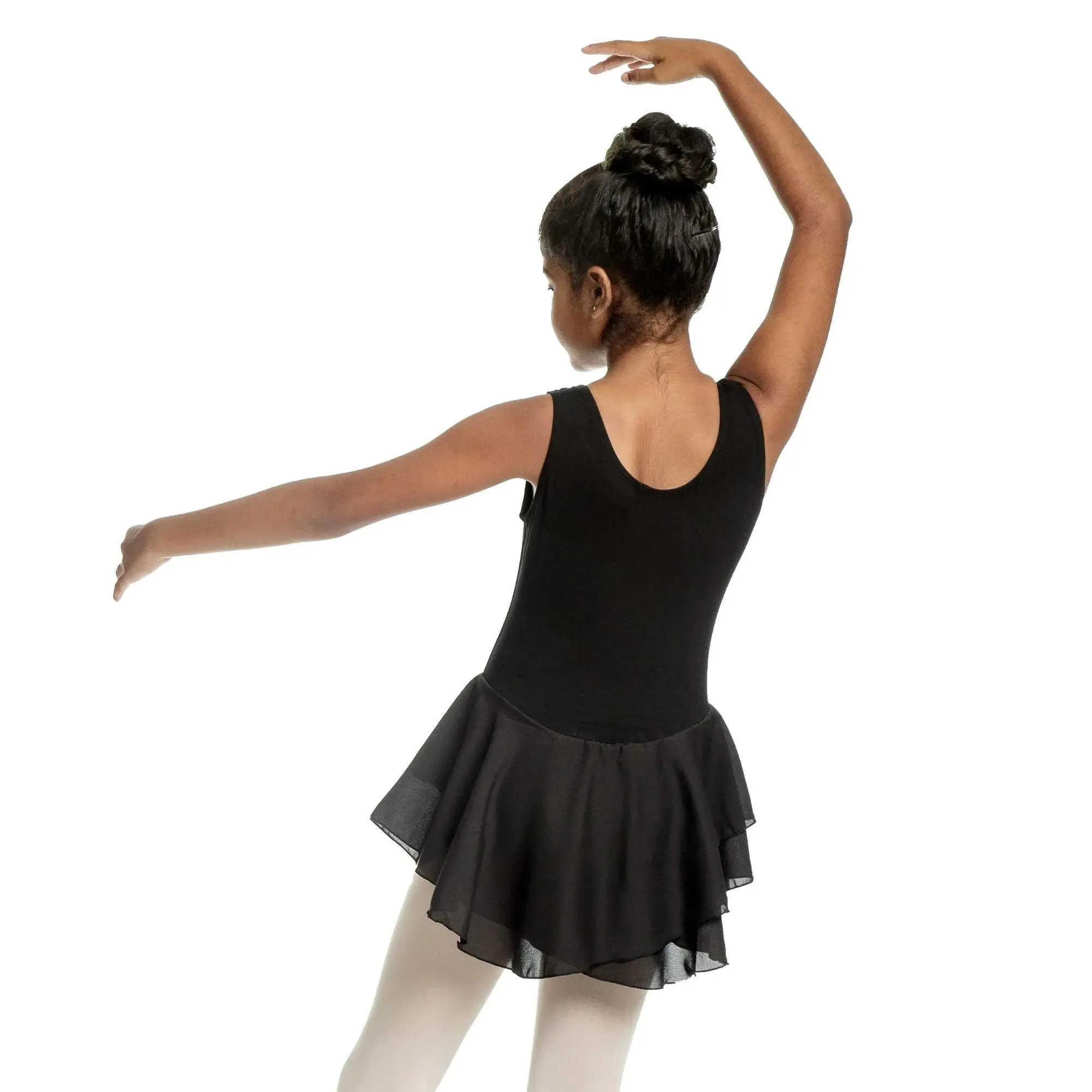 Halo Chiffon leotard dress
