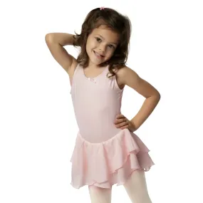 Halo Chiffon leotard dress