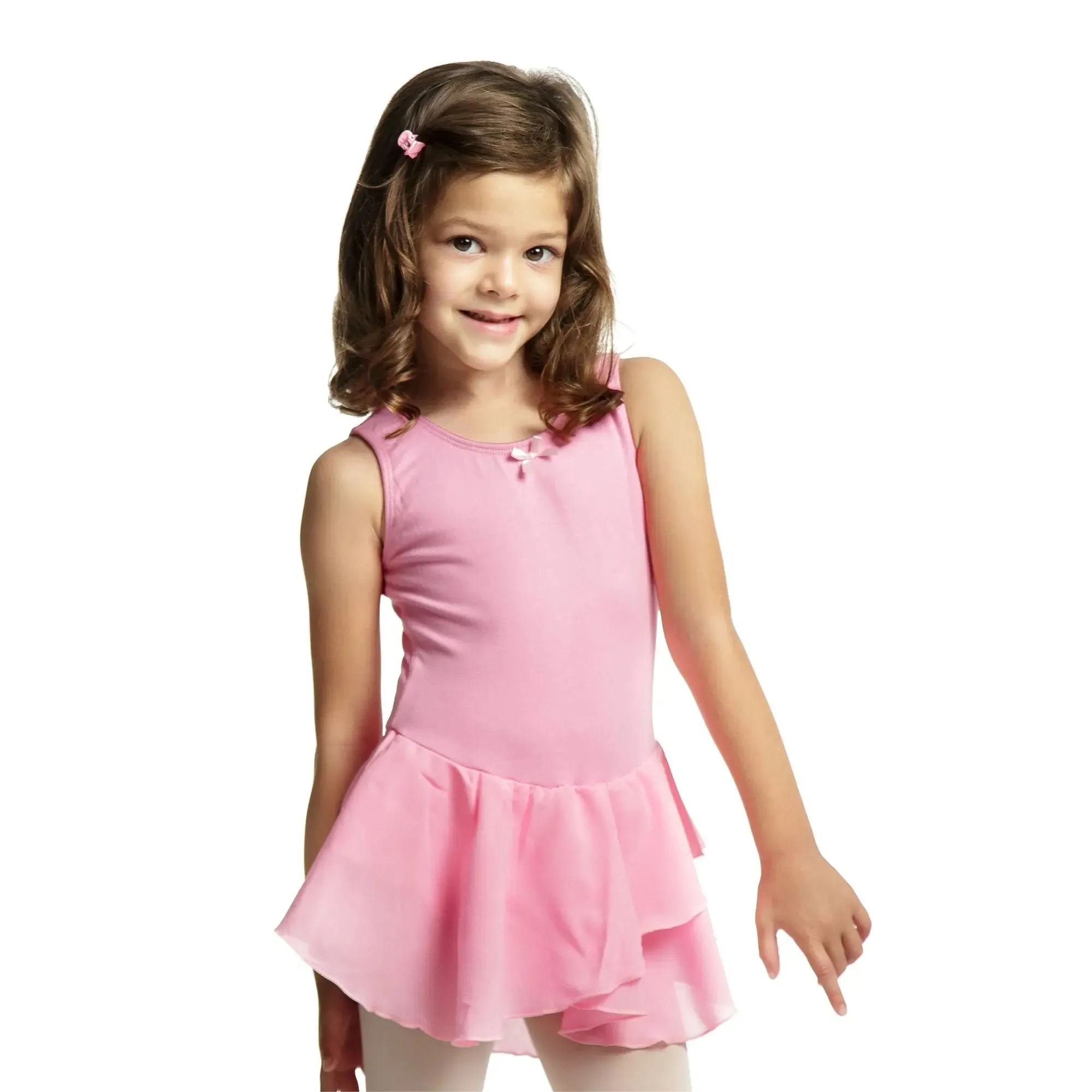 Halo Chiffon leotard dress