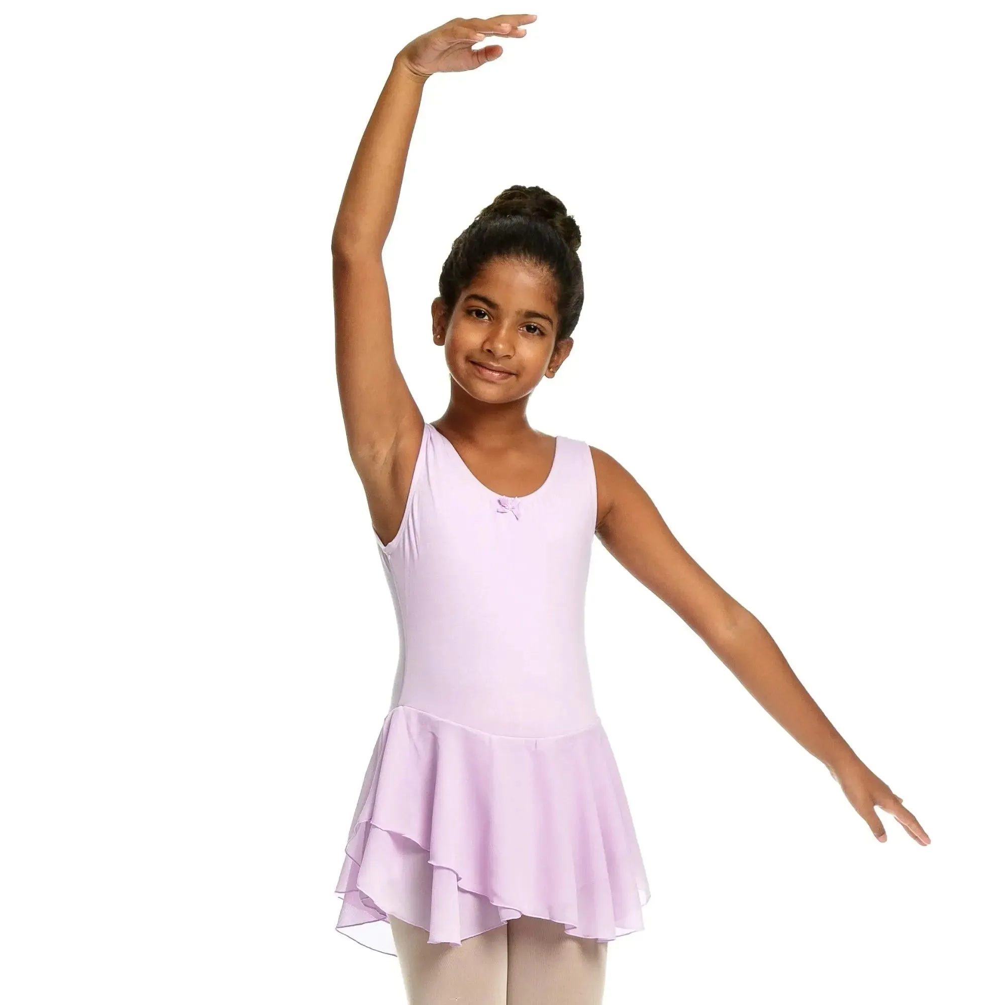 Halo Chiffon leotard dress