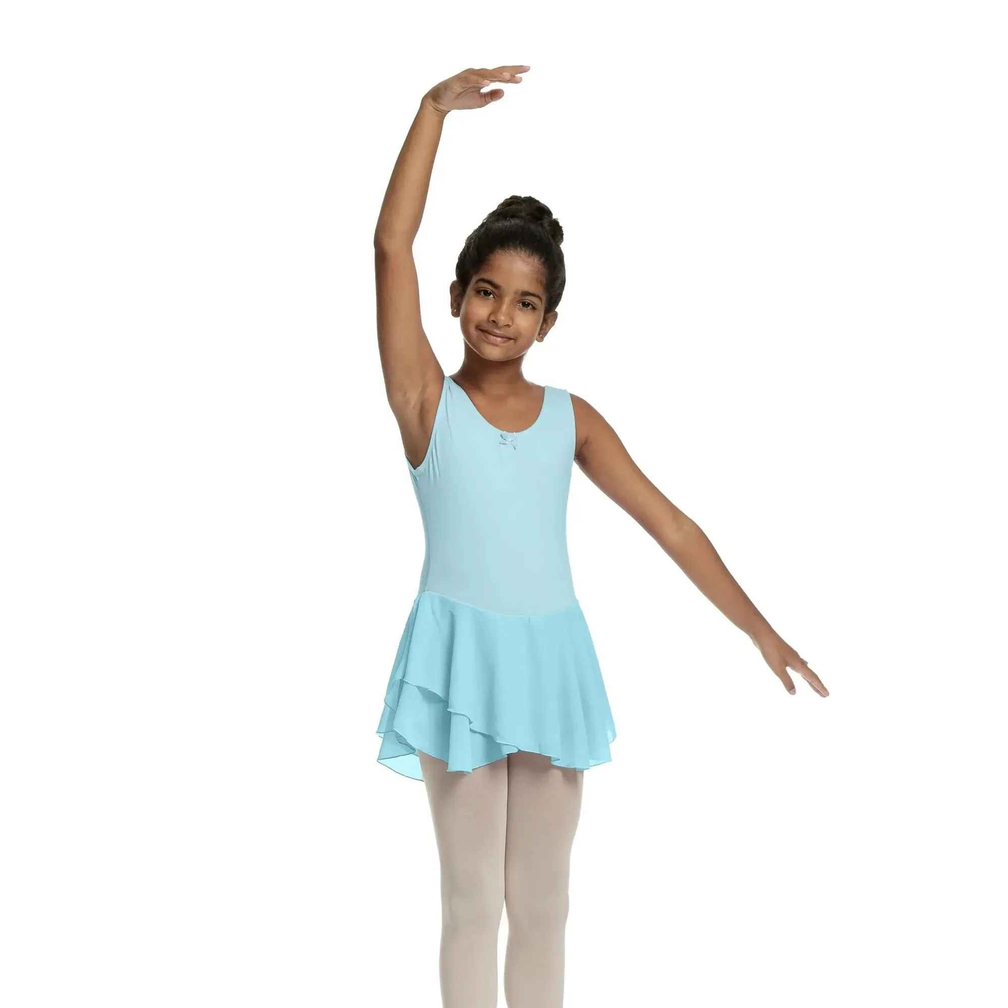 Halo Chiffon leotard dress