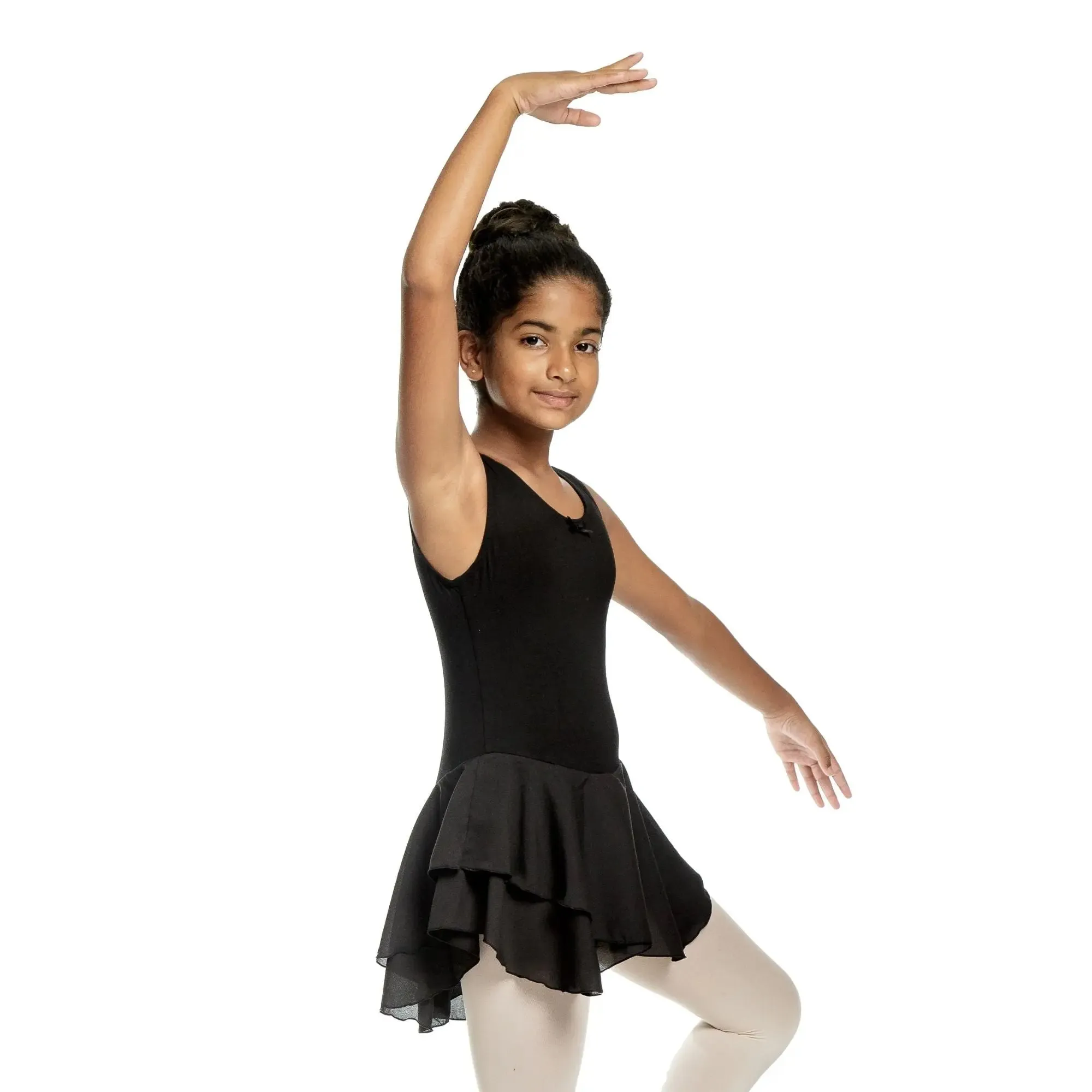 Halo Chiffon leotard dress
