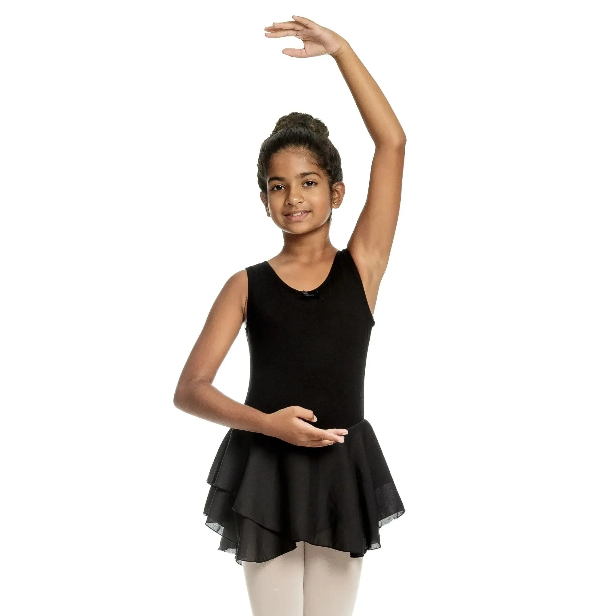 Halo Chiffon leotard dress