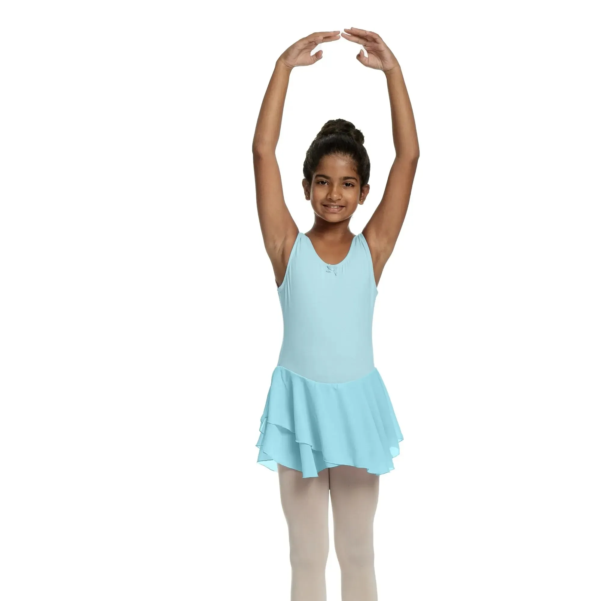 Halo Chiffon leotard dress