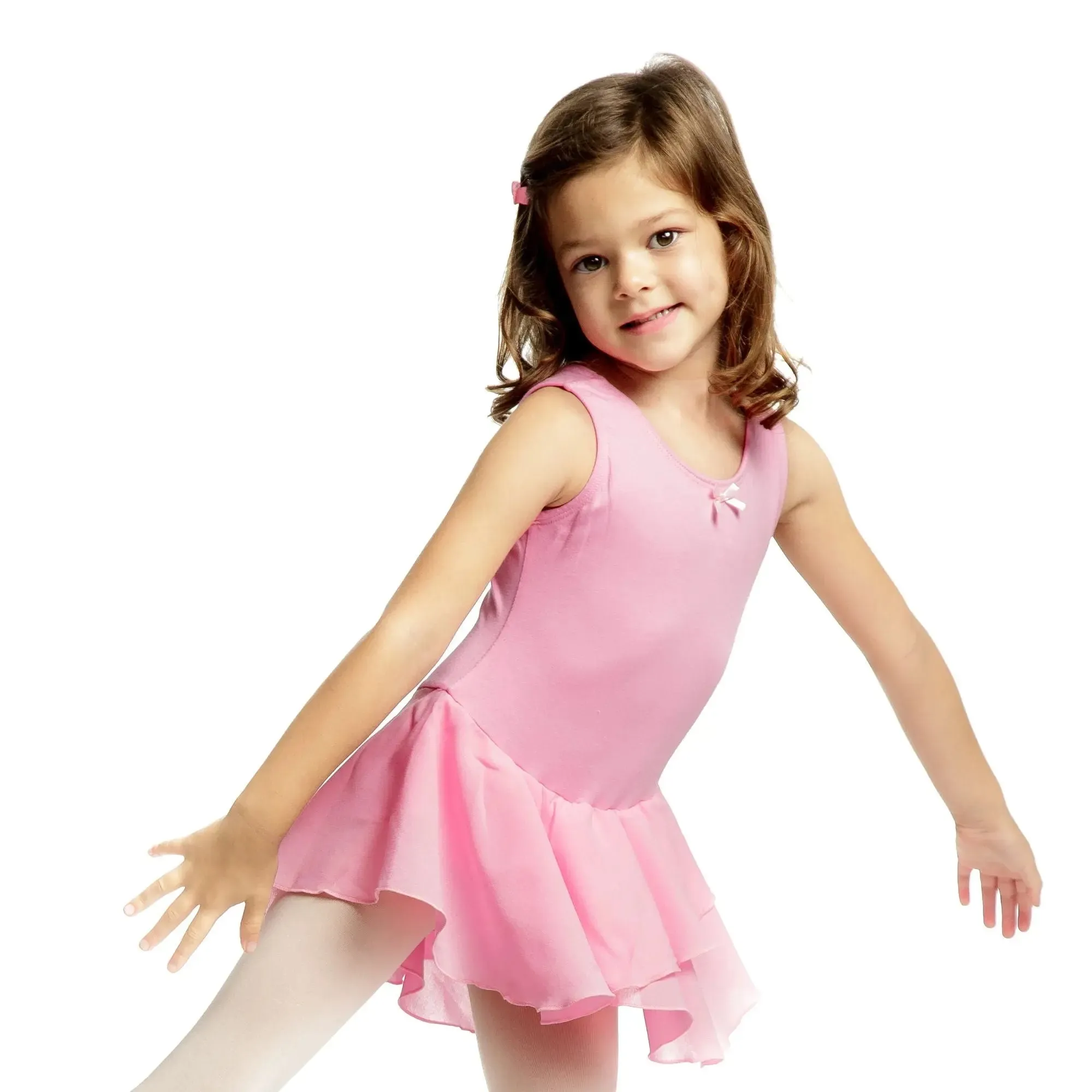 Halo Chiffon leotard dress