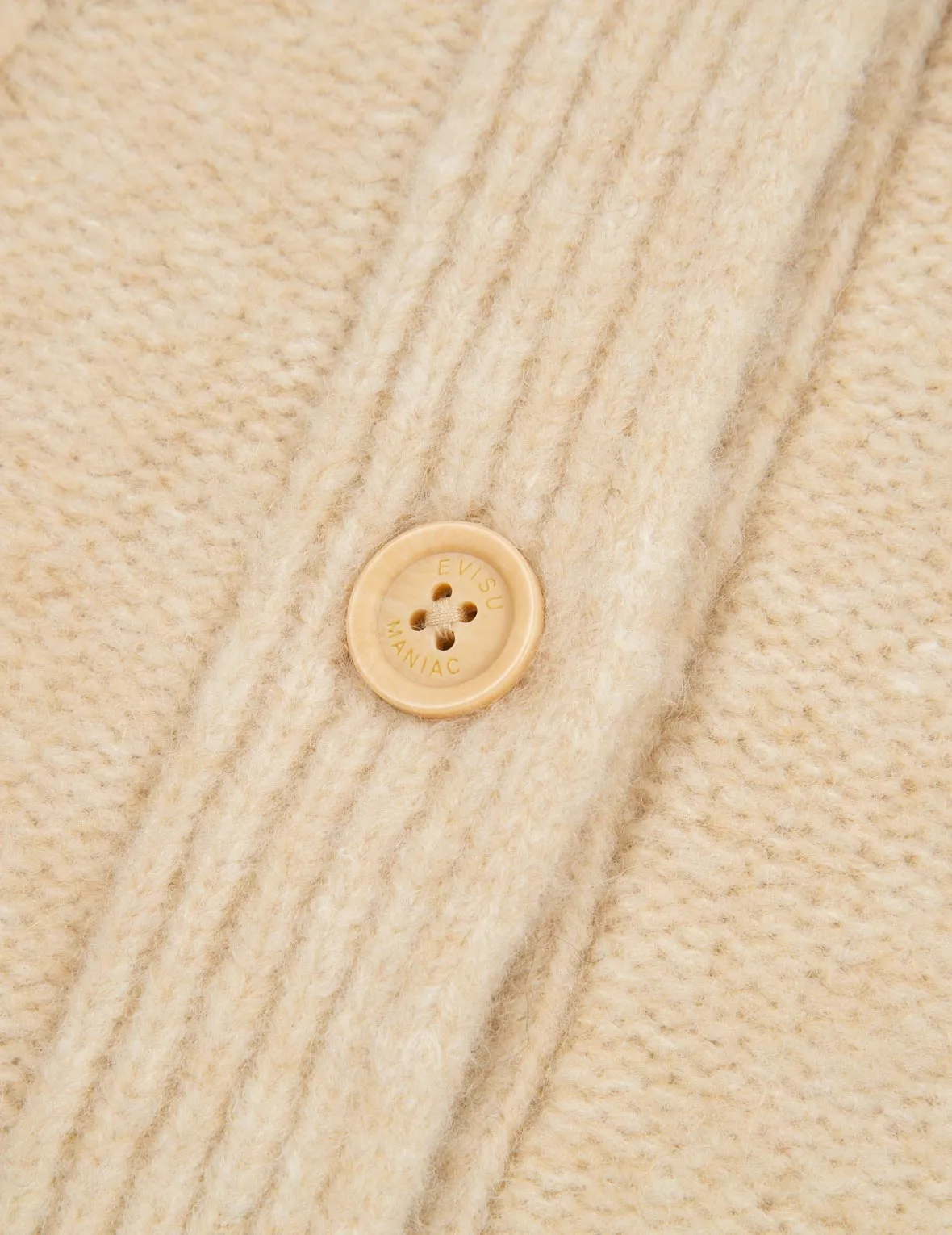 Hand Knit Cable Cardigan