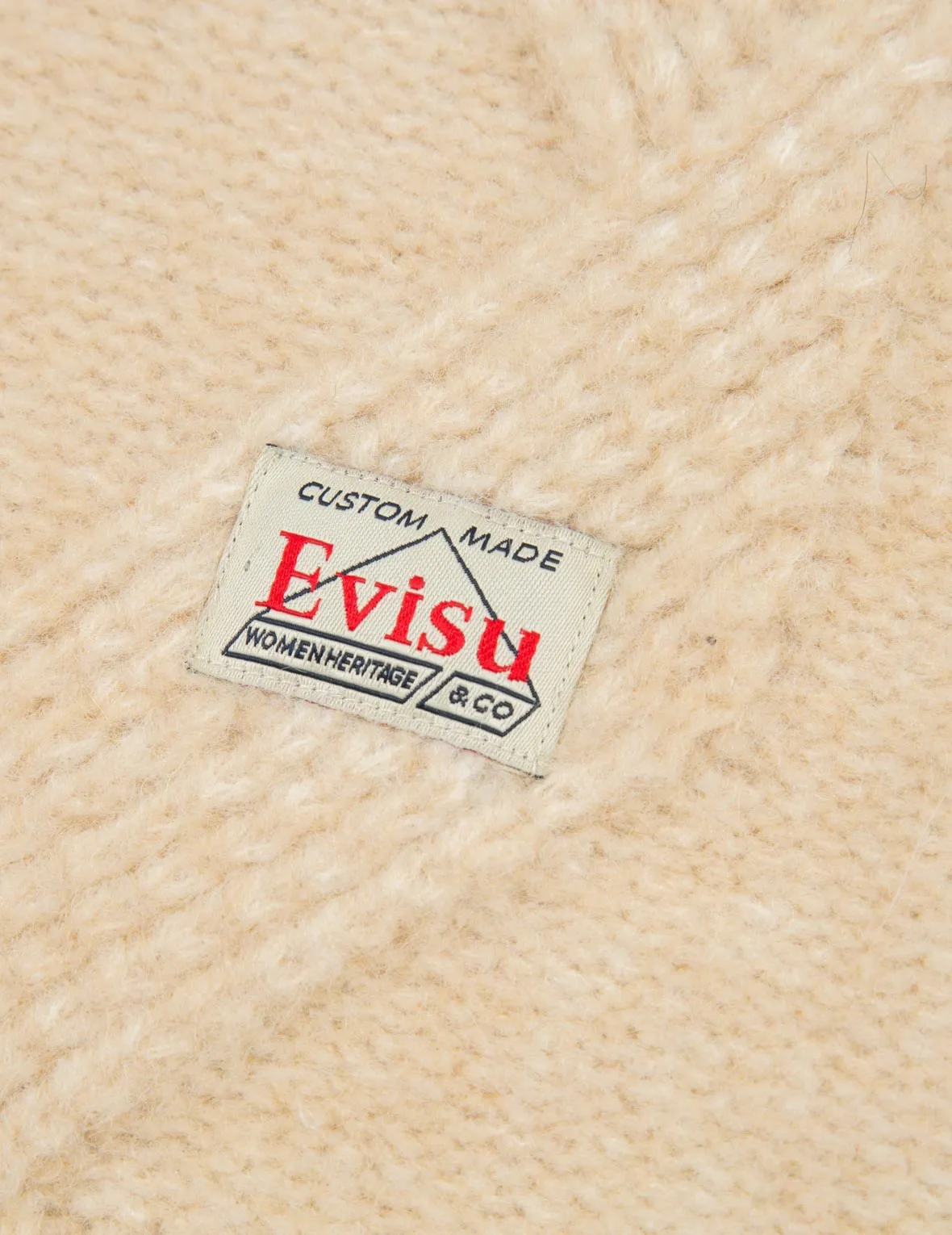Hand Knit Cable Cardigan