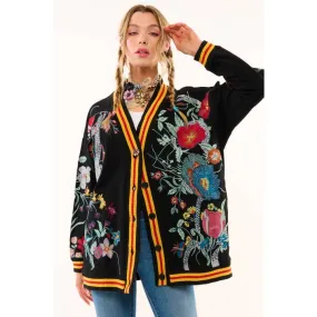 Hermione French Terry Cardigan