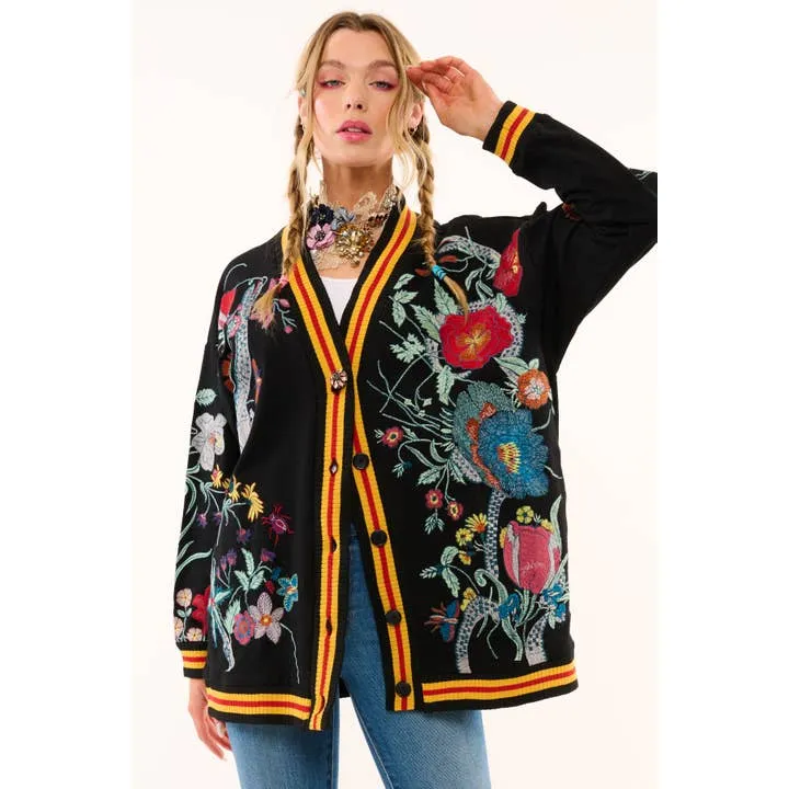Hermione French Terry Cardigan