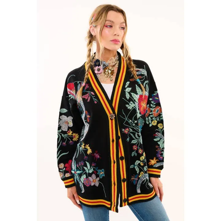 Hermione French Terry Cardigan