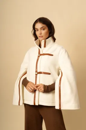 Ivory Cape Coat
