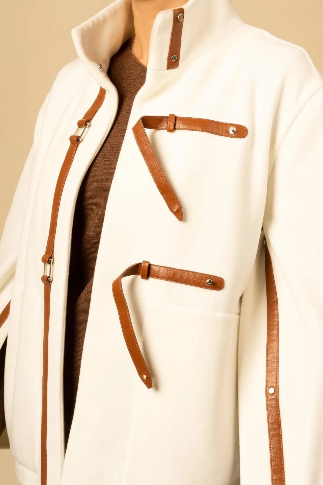 Ivory Cape Coat