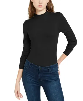 Juniors' Mock-Neck Bodysuit