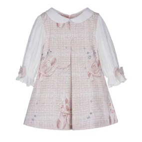 LAPIN HOUSE BALLET PINAFORE DRESS