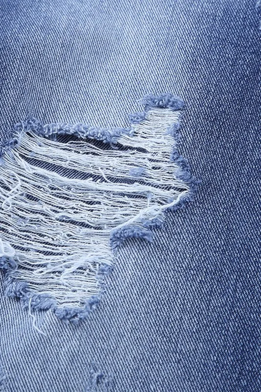 Logan James Light Wash Ripped Jeans