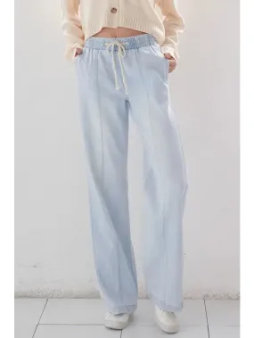 Max Drawstring Light Wash KanCan Jeans