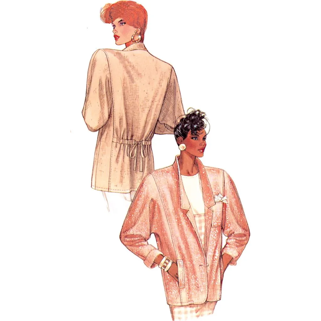 McCall's Pattern M8491 Misses' Unlined Jacket