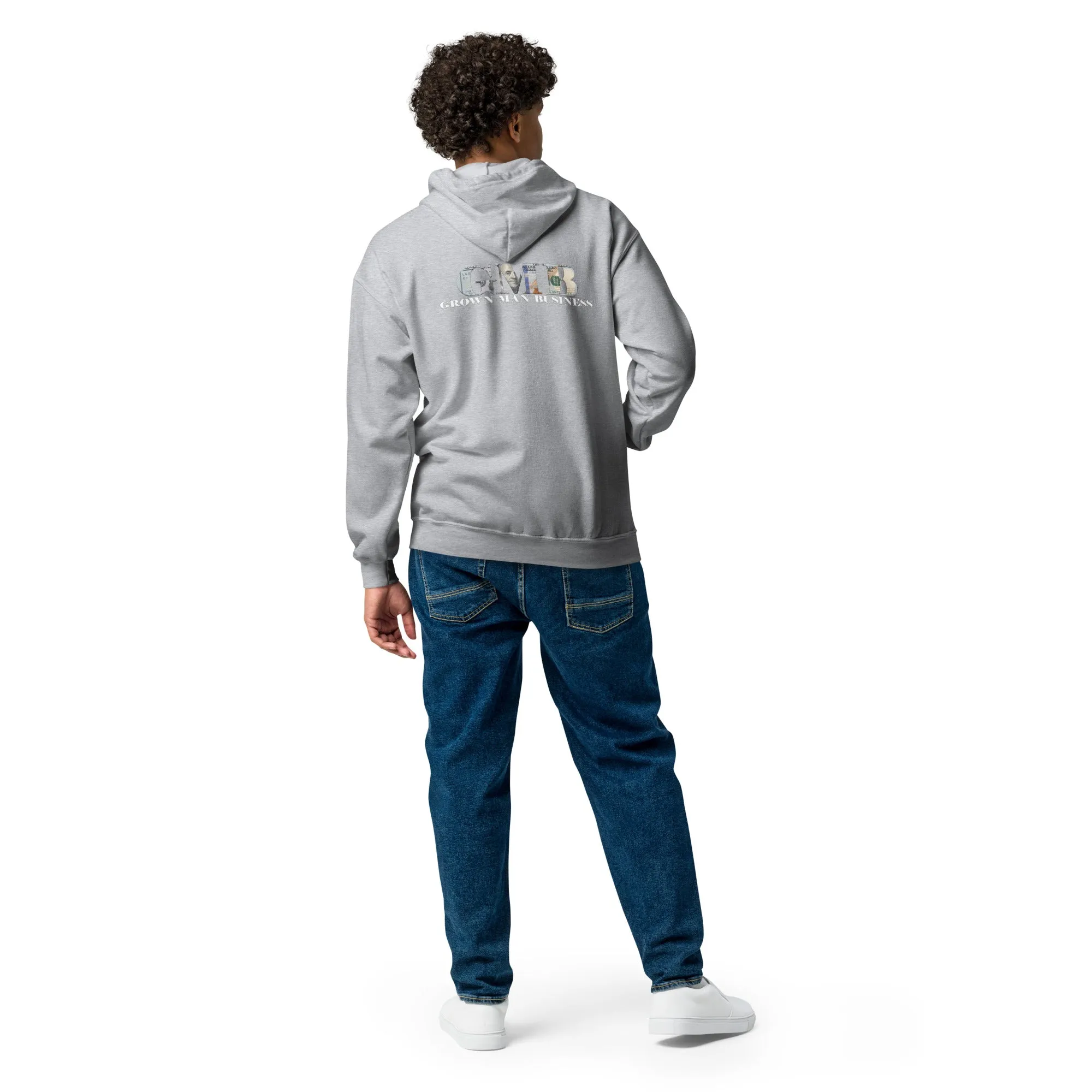 Men's heavy blend zip hoodie
