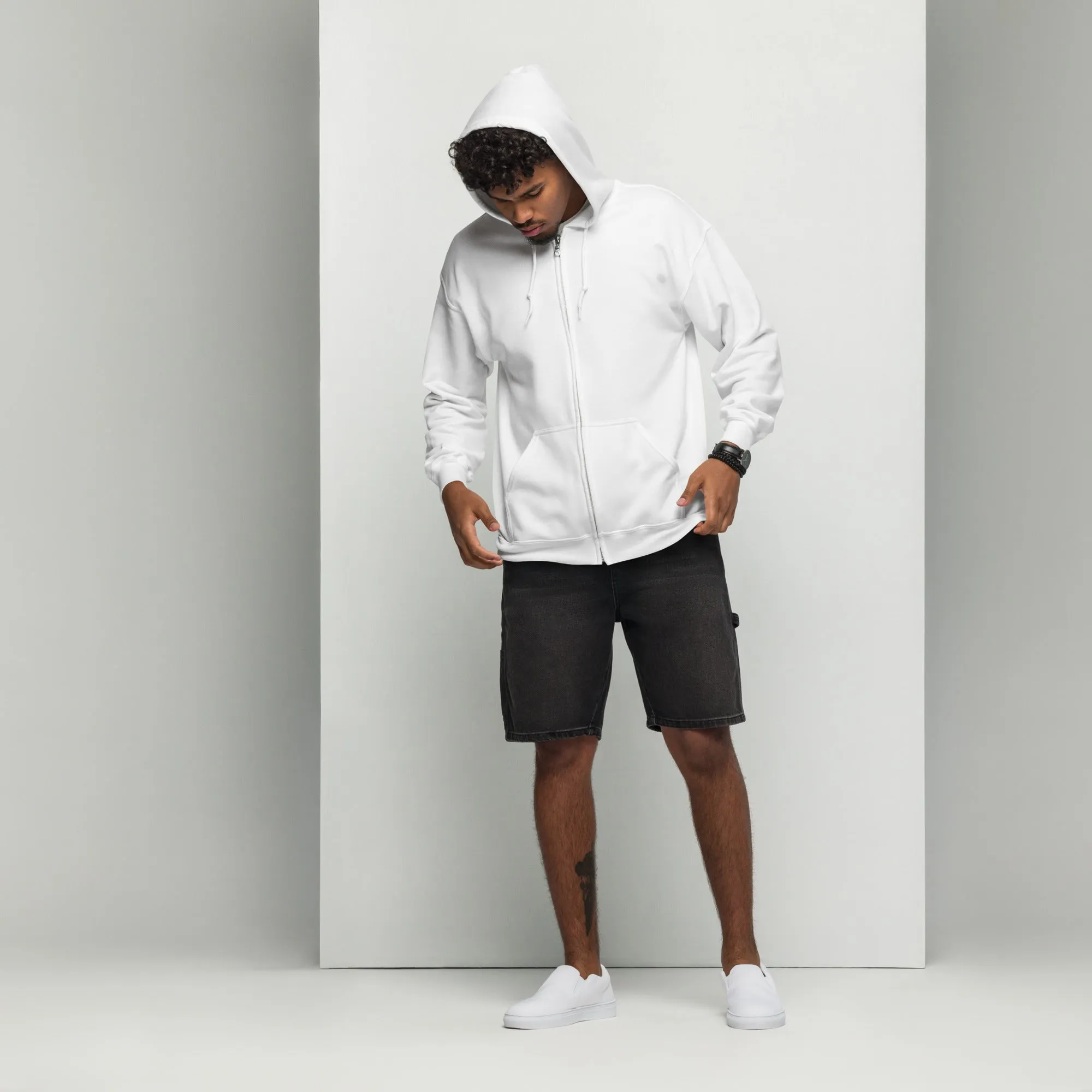 Men's heavy blend zip hoodie
