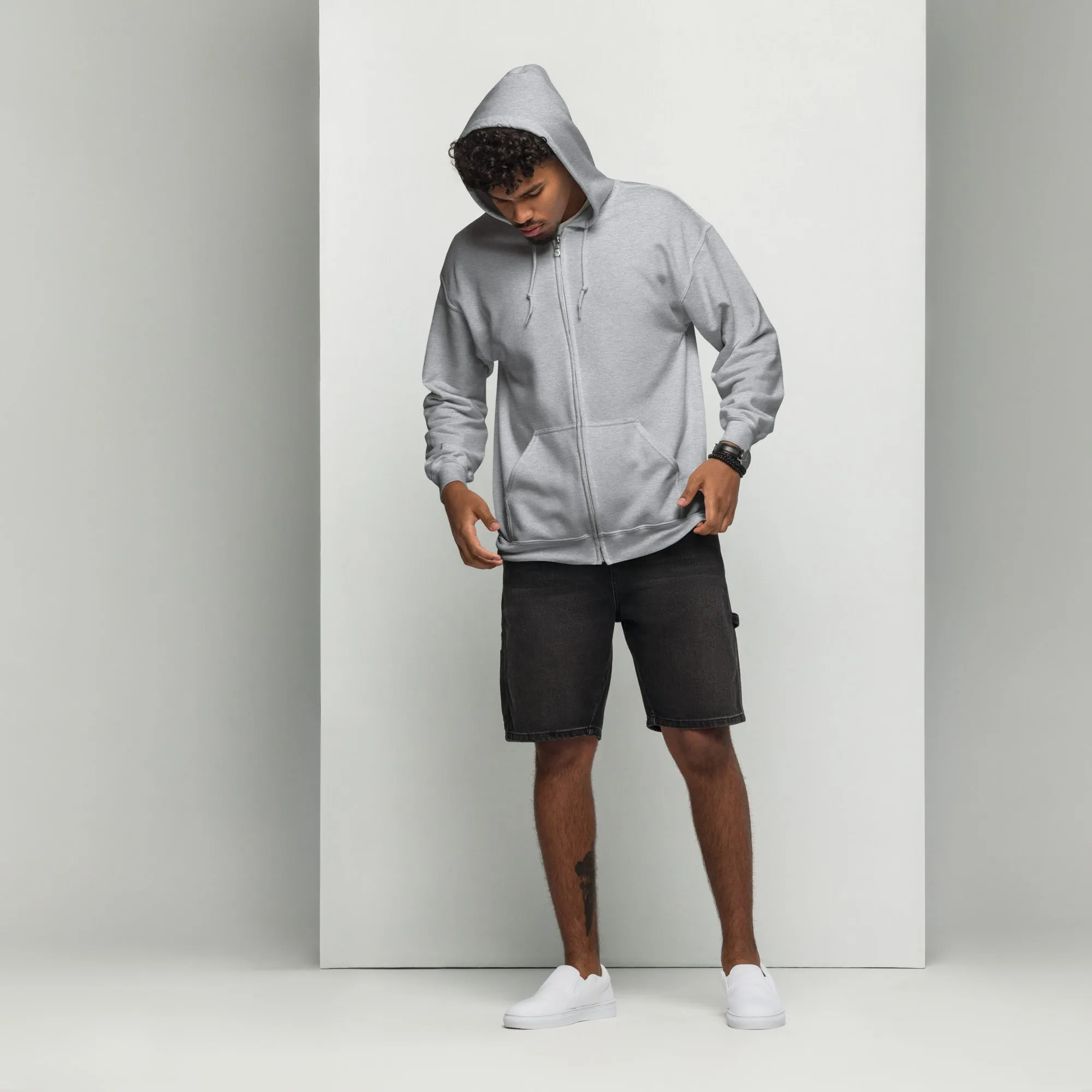 Men's heavy blend zip hoodie