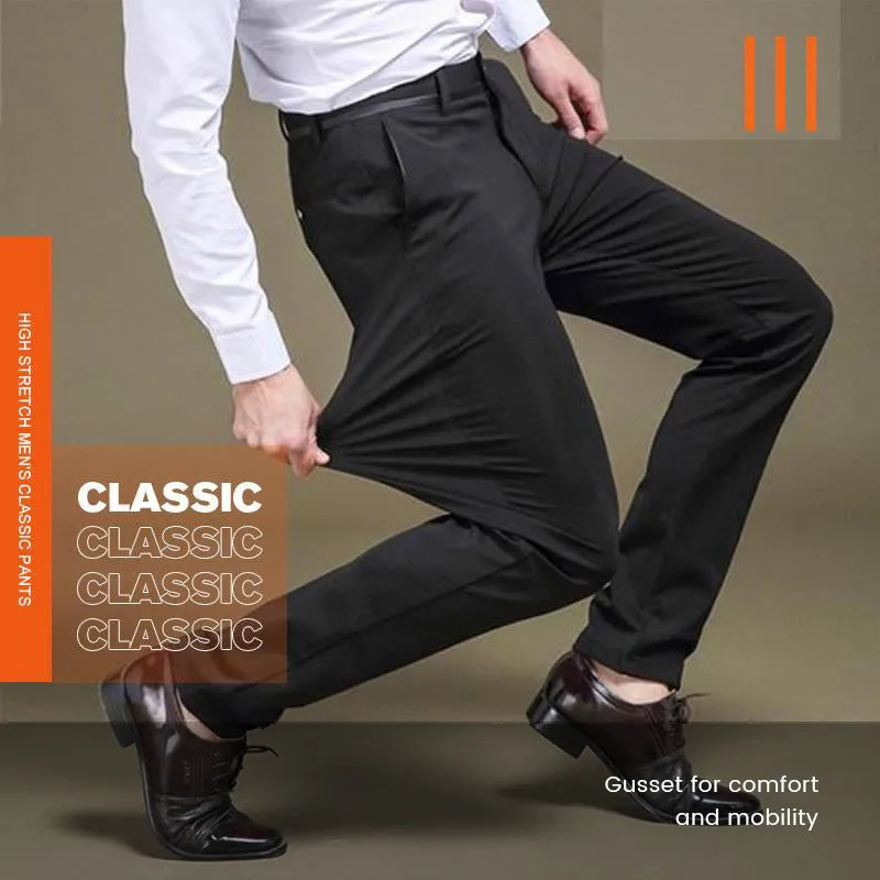 Men's High Stretch Classic Pants (50% OFF)