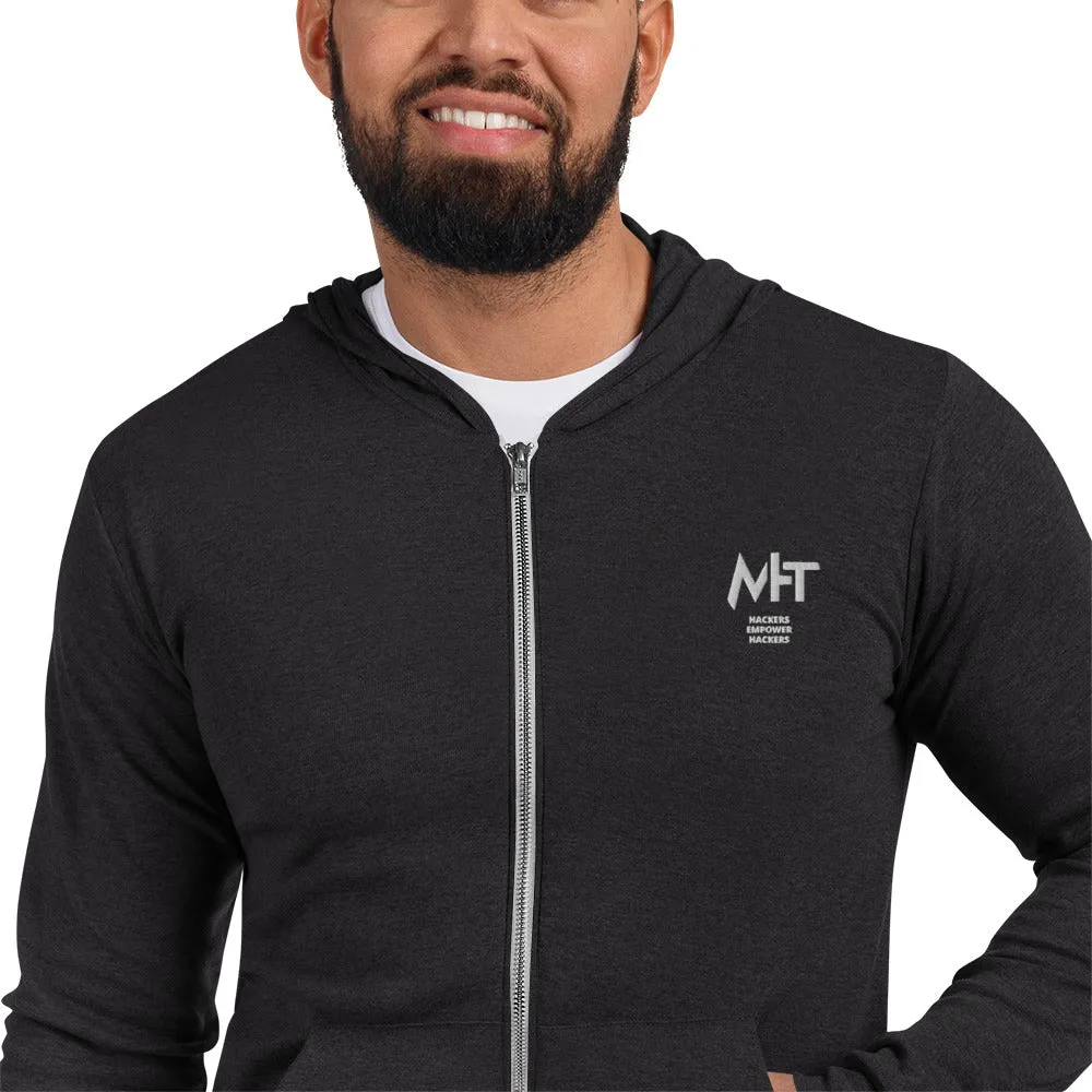 MHT - Unisex zip hoodie