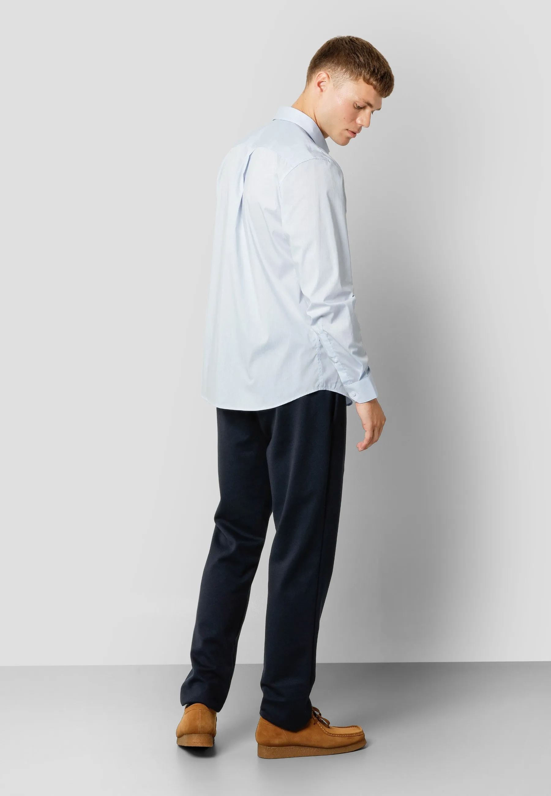 Milano jersey stretch pants - Navy