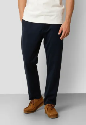 Milano jersey stretch pants - Navy