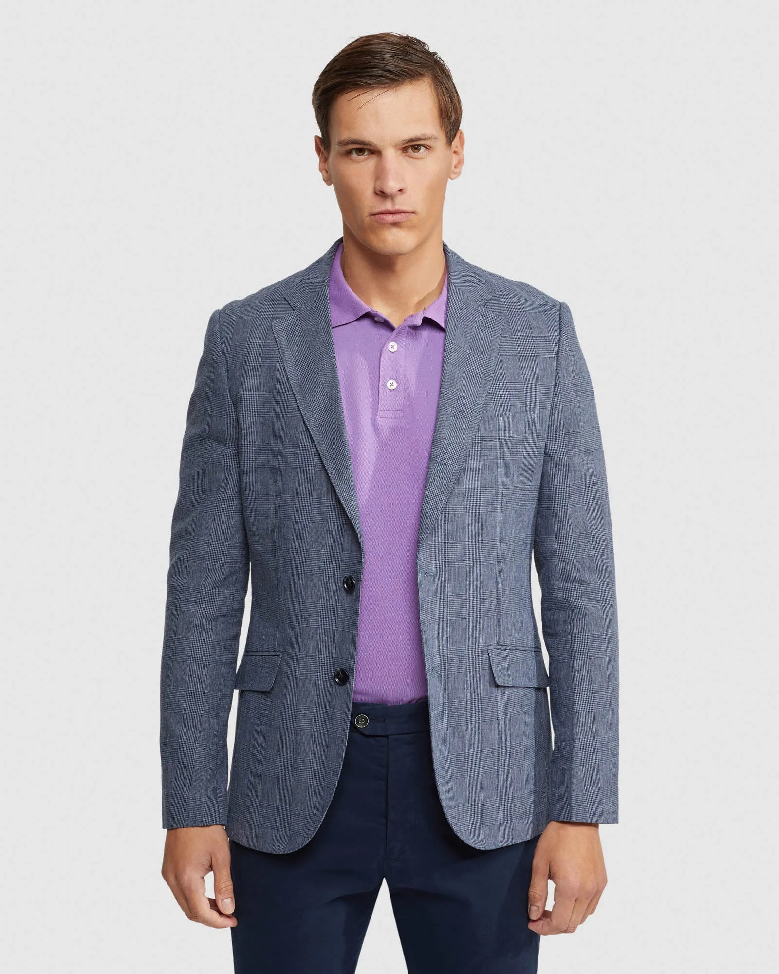 Milton Checked Unlined Blazer