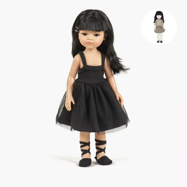 Minikane Amigas Ballet Shoes - Noir