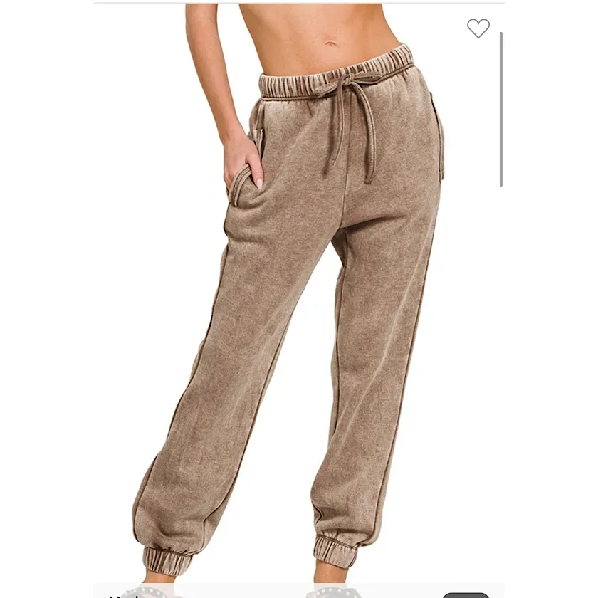 Mocha Fleece Sweatpants