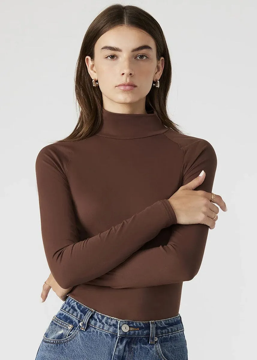 Nelle Bodysuit - Chestnut