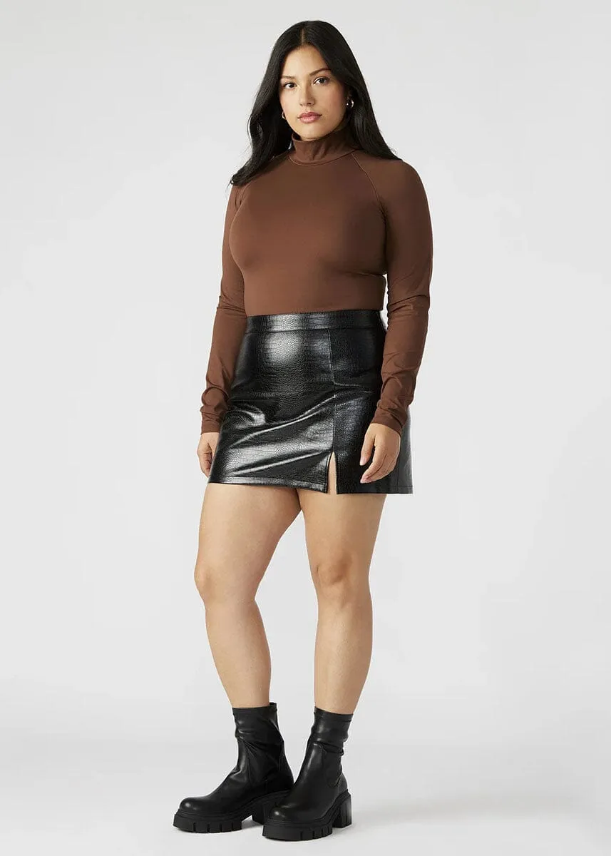 Nelle Bodysuit - Chestnut