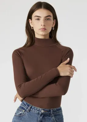 Nelle Bodysuit - Chestnut